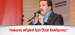 Yalçın: 'Hakaret Afişleri İçin Özür Bekliyoruz'