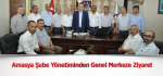 ​Amasya Şube Yönetiminden Genel Merkeze Ziyaret