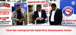 Yalçın'dan Azerbaycan İçin Açılan İmza Kampanyasına Destek
