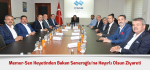 Memur-Sen Heyetinden Bakan Sarıeroğlu’na Hayırlı Olsun Ziyareti