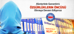 Alınterinin Garantörü Özgürlüklerin Öncüsü Olmaya Devam Ediyoruz