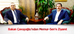 Bakan Çavuşoğlu'ndan Memur-Sen'e Ziyaret