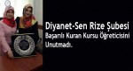 Kur’an-ı Güzel Okuyan Hocamıza Kutlama Programı