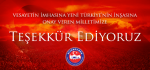 Vesayetin İmhasına Yeni Türkiye'nin İnşasına Onay Veren Milletimize Teşekkür Ediyoruz