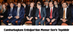 Cumhurbaşkanı Erdoğan’dan Memur-Sen’e Teşekkür