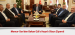Memur-Sen’den Bakan Gül’e Hayırlı Olsun Ziyareti