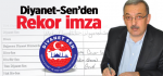 Diyanet-Sen‘den Rekor İmza