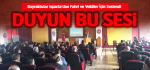Bayraktutar Isparta'dan Fahri ve Vekiller İçin Seslendi 'Duyun Bu Sesi'