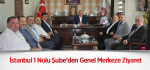 ​İstanbul 1 Nolu Şube’den Genel Merkeze Ziyaret