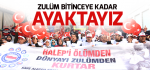 Halep İçin Özgürlük Yürüyüşü İstanbul’da Gerçekleştirildi