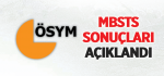 MBSTS Sonuçları Açıklandı