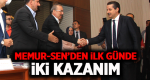 Memur-Sen’den İlk Günde İki Kazanım