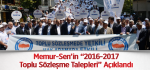 Memur-Sen’in “2016-2017 Toplu Sözleşme Talepleri” Açıklandı