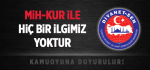 ​Diyanet-Sen: MİH-KUR ile Hiç bir ilgimiz yoktur