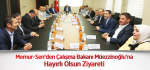 Memur-Sen'den Çalışma Bakanı Müezzinoğlu'na Hayırlı Olsun Ziyareti