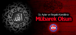Üç Aylar ve Regaib Kandiliniz Mübarek Olsun