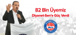 82 Bin Üyemiz Diyanet-Sen’e Güç Verdi