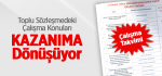 Toplu Sözleşmedeki Çalışma Konuları Kazanıma Dönüşüyor