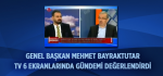 Genel Başkan Tv 6 Ekranlarında Gündemi Değerlendirdi / video