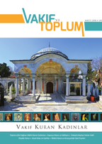 Vakıf ve Toplum Sayı 6