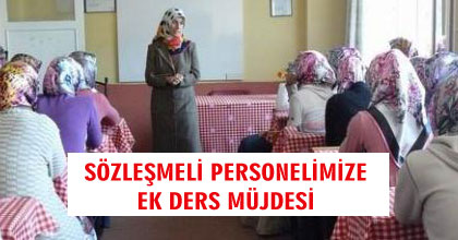 Bir Sorunu Daha Çözdük: Sözleşmeli Personelimiz Ek Ders Ücretinden Yararlanabilecek