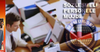 Sözleşmeli Personele Müjde