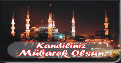 Berat Kandilinizi Tebrik Ederiz