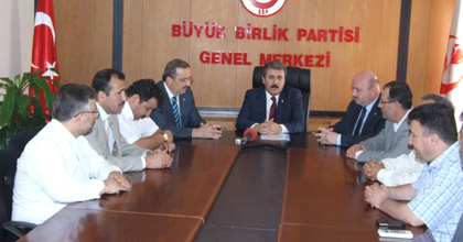 Diyanet-Sen&#8217;den BBP&#8217;ye Ziyaret
