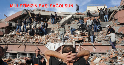 Van&#8217;da Büyük Deprem