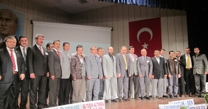 Diyanet-Sen Burdur Şubesi İlk Kongresini Gerçekleştirdi