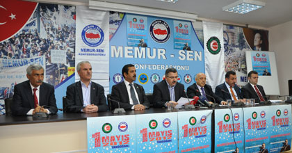 Memur-Sen ve Hak-İş 1 Mayıs&#8217;ı Tandoğan&#8217;da Kutlayacak