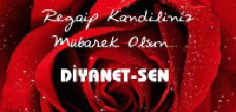 Regaib Kandiliniz Mübarek Olsun