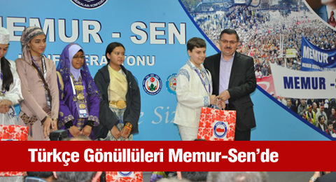 Türkçe Gönüllüleri Memur-Sen&#8217;de
