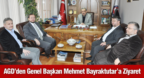 Anadolu Gençlik Derneği&#8217;nden   Genel Başkan Mehmet Bayraktutar&#8217;a Ziyaret