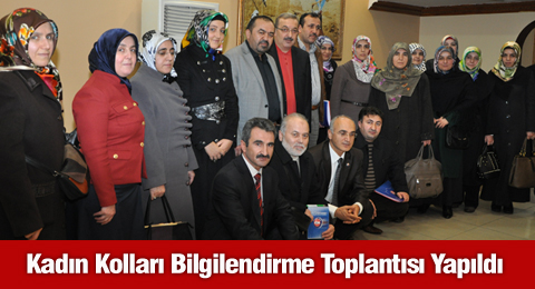 Ankara 2 Nolu Şube Kadın Kolları Bilgilendirme Toplantısı