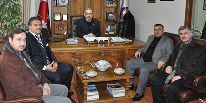 Diyanet-Sen Ankara 3. Nolu Şubeden  Genel Merkeze Ziyaret