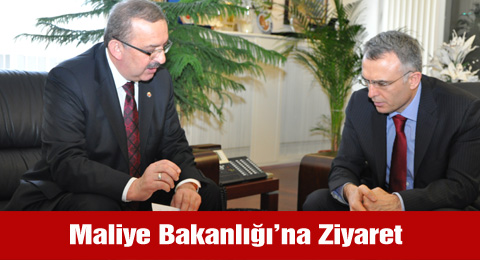Maliye Bakanlığına Ziyaret