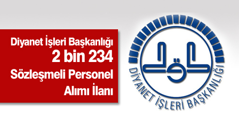 DİB 2 bin 234 Sözleşmeli Personel Alacak