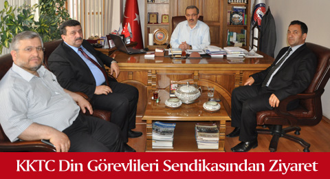 Kıbrıs Din Görevlilerinden Sendikamıza Ziyaret