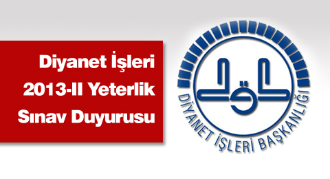 2013-II Yeterlik Sınav Duyurusu