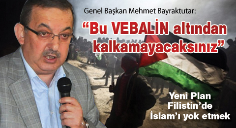 Yeni Plan Filistin&#8217;de islamı yok etmek