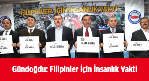 Gündoğdu; Filipinler İçin İnsanlık Vakti