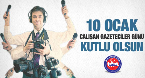 Çalışan Gazeteciler Gününü Kutluyoruz